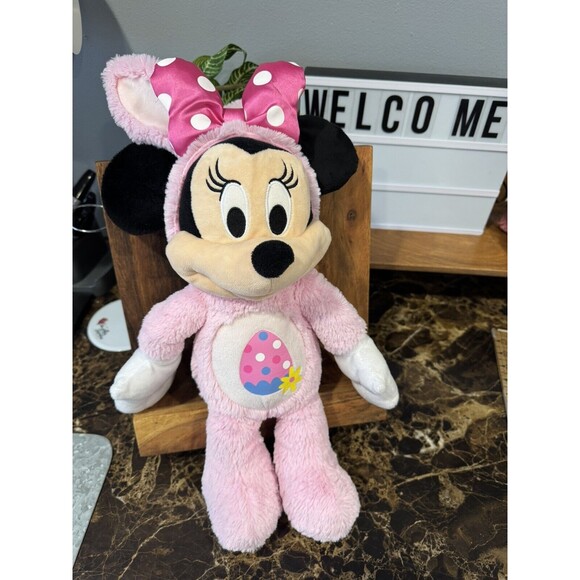 Minnie Mouse Easter Bunny plush 20inch - Picture 4 of 6